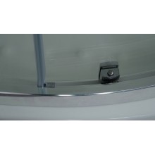 Душевой уголок Timo TL 100x100 TL-1101F профиль Хром стекло матовое