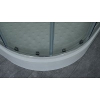 Душевой уголок Timo TL 100x100 TL-1101F профиль Хром стекло матовое