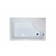 Душевой уголок Royal Bath BP 120х80 RB8120BP-T-R с поддоном профиль Белый стекло прозрачное