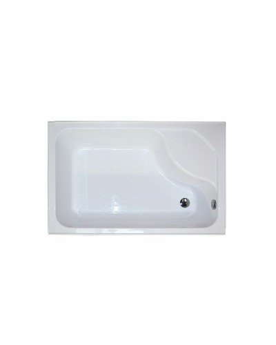 Душевой уголок Royal Bath BP 120х80 RB8120BP-T-R с поддоном профиль Белый стекло прозрачное