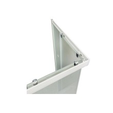 Душевой уголок Royal Bath BP 100х80 RB8100BP-T-L с поддоном профиль Белый стекло прозрачное