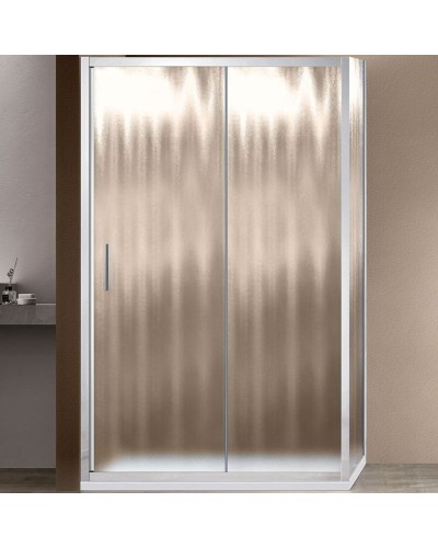 Душевой уголок Vincea Garda 110х80 VSR-1G8011CH профиль Хром стекло шиншилла