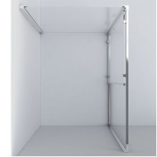 Душевой уголок Vincea Garda 110х90 VSR-1G9011CL профиль Хром стекло прозрачное