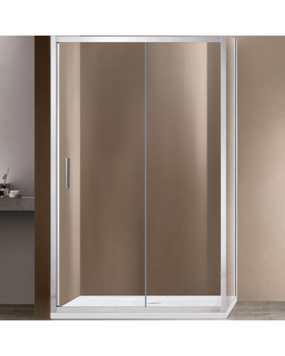 Душевой уголок Vincea Garda 150х100 VSR-1G1015CL профиль Хром стекло прозрачное