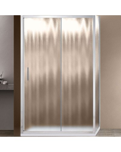 Душевой уголок Vincea Garda 150х80 VSR-1G8015CH профиль Хром стекло шиншилла