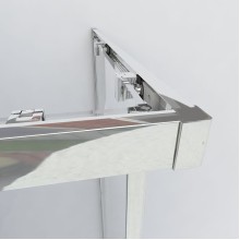 Душевой уголок Vincea Garda VSS-1G8090CLB 90х80 профиль Черный стекло прозрачное