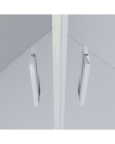 Душевой уголок Vincea Garda VSS-1G8090CLB 90х80 профиль Черный стекло прозрачное