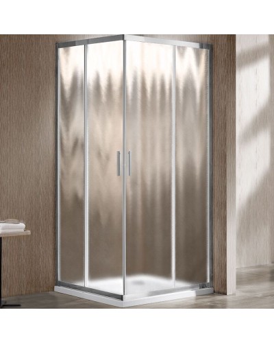 Душевой уголок Vincea Garda VSS-1G8010CH 100х80 профиль Хром стекло шиншилла