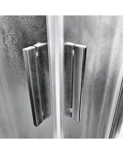 Душевой уголок Vincea Garda VSS-1G9010CH 100х90 профиль Хром стекло шиншилла