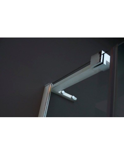 Душевой уголок Cezares Bergamo R-1 Arco 100x100 BERGAMO-W-R-1-100-ARCO-C-Cr-L-IV IV профиль Хром стекло прозрачное