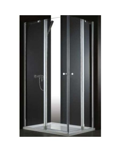 Душевой уголок Cezares ELENA-W-AH-2-120/90-C-Cr профиль Хром стекло прозрачное