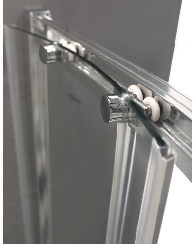 Душевой уголок Cezares Anima R-2 90x90 ANIMA-W-R-2-90-C-Cr-IV IV профиль Хром стекло прозрачное