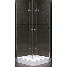 Душевой уголок Cezares Elena W-ASH-2 90x90 ELENA-W-AS-2-90-C-Cr профиль Хром стекло прозрачное