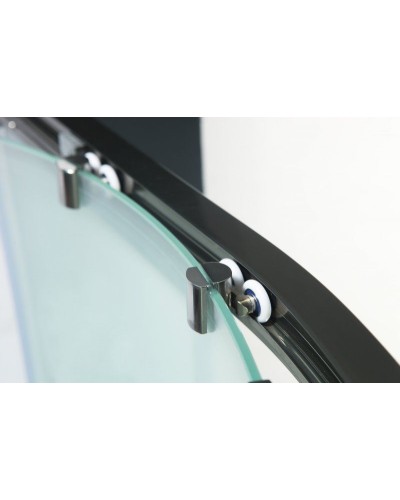 Душевой уголок Cezares Giubileo A-2 100х100 GIUBILEO-A-2-100-SCORREVOLE-C-Br стекло прозрачное профиль Бронза