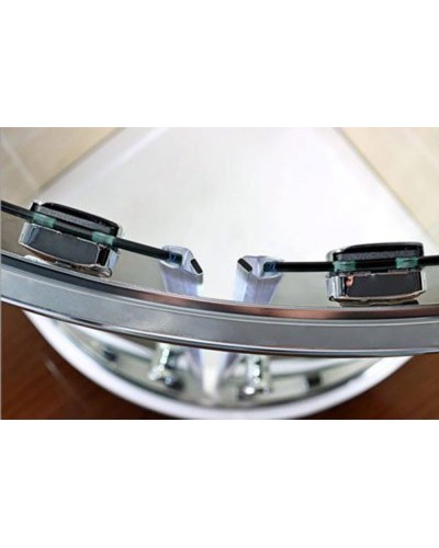 Душевой уголок Cezares Pratico A-2 90x90 PRATICO-A-2-90-C-Cr профиль Хром стекло прозрачное