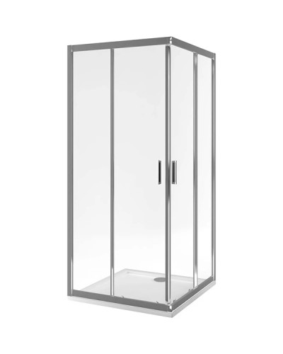 Душевой уголок 80х80 см прозрачное стекло Excellent 201 KAAC.1802.800