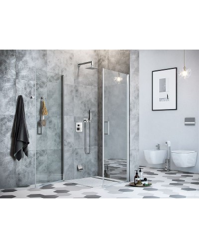 Душевой уголок Excellent Mazo 90х90 KAEX.3022.1010.9090.LP профиль Хром стекло прозрачное