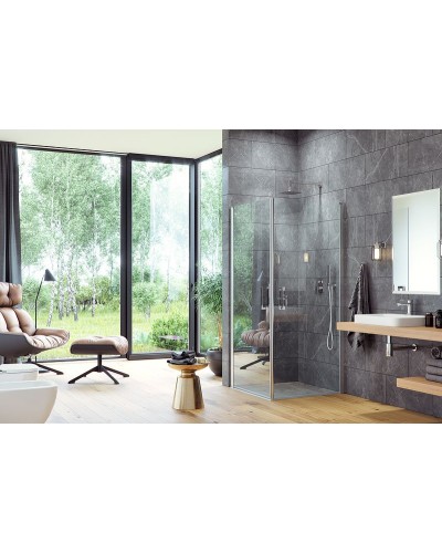 Душевой уголок Excellent Mazo 90х90 KAEX.3022.1010.9090.LP профиль Хром стекло прозрачное