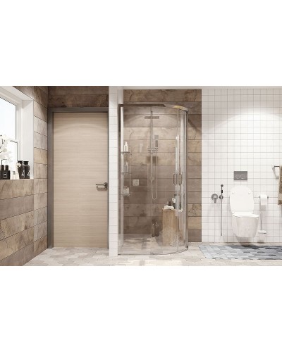 Душевой уголок Ambassador Queen 90х90 11011101 профиль Хром стекло прозрачное