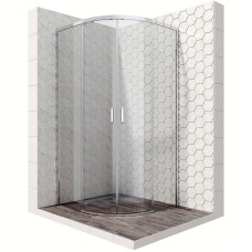 Душевой уголок Ambassador Queen 90х90 11011101 профиль Хром стекло прозрачное