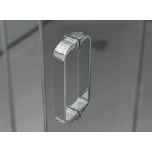 Душевой уголок Ambassador Queen 100х100 11011102 профиль Хром стекло прозрачное