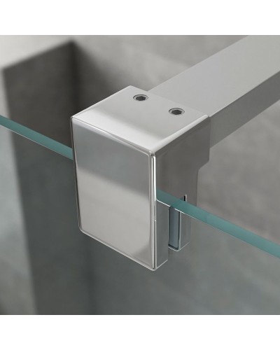 Душевой уголок Ambassador Abner 120х80 10011103R профиль Хром стекло прозрачное