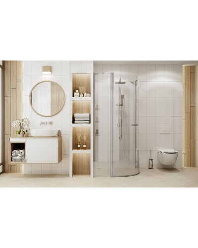 Душевой уголок Ambassador Nord 90х90 13011101 профиль Хром стекло прозрачное