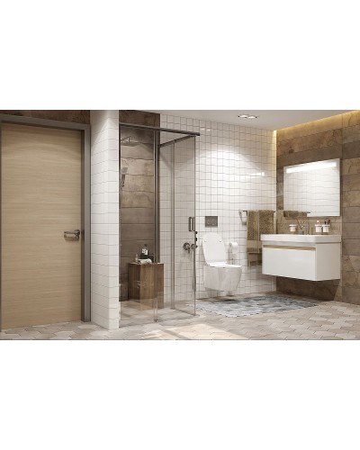 Душевой уголок Ambassador Queen 90х90 11011104 профиль Хром стекло прозрачное