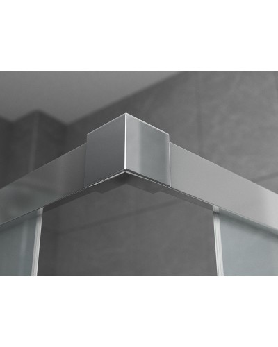 Душевой уголок Ambassador Queen 100х100 11011105 профиль Хром стекло прозрачное