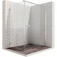 Душевой уголок Ambassador Abner 120х90 110011104R профиль Хром стекло прозрачное