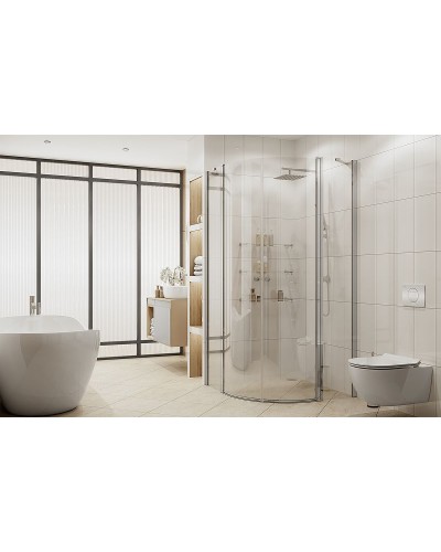 Душевой уголок Ambassador Nord 100х100 13011102 профиль Хром стекло прозрачное