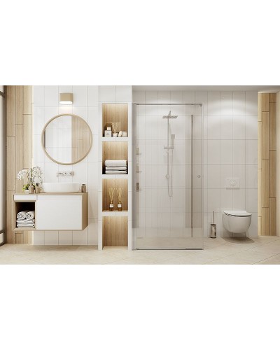 Душевой уголок Ambassador Nord 90х90 13011103 профиль Хром стекло прозрачное