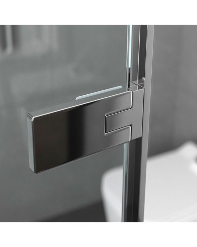 Душевой уголок Ambassador Abner 100х100 10011106 профиль Хром стекло прозрачное