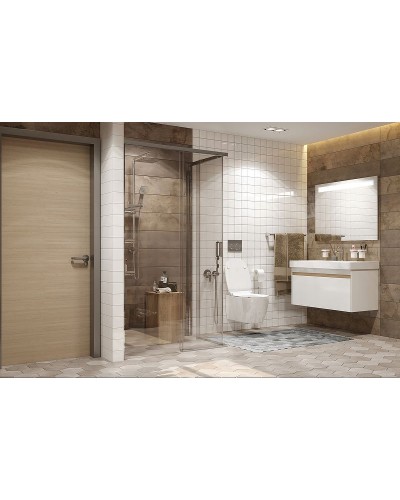 Душевой уголок Ambassador Queen 120х80 11011106L профиль Хром стекло прозрачное