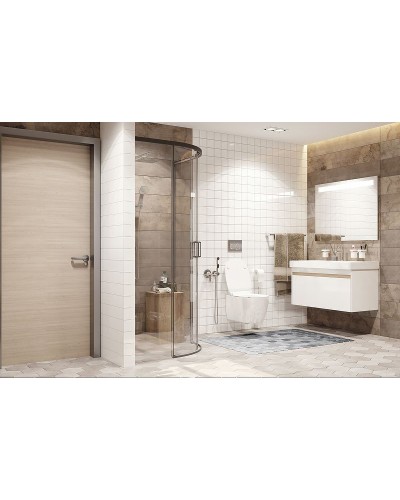 Душевой уголок Ambassador Queen 100х100 11011202Black профиль Черный стекло прозрачное