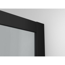 Душевой уголок Ambassador Queen 100х100 11011202Black профиль Черный стекло прозрачное