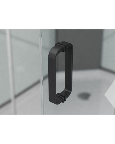 Душевой уголок Ambassador Queen 120х80 11011205RBlack профиль Черный стекло прозрачное