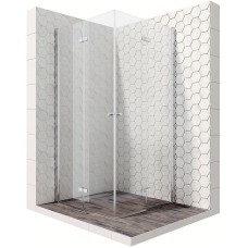 Душевой уголок Ambassador Nord 90х90 13011108 профиль Хром стекло прозрачное