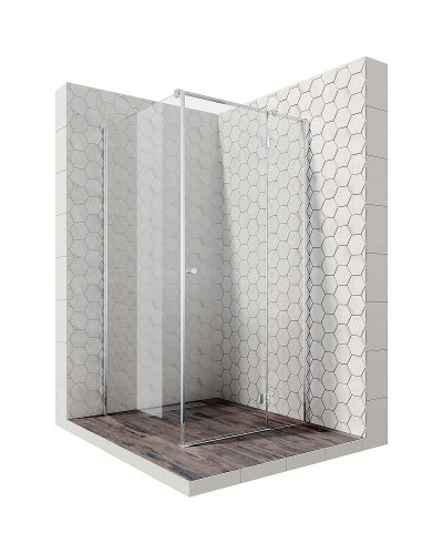 Душевой уголок Ambassador Diamond 100х100 12011103R профиль Хром стекло прозрачное