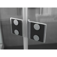 Душевой уголок Ambassador Diamond 100х100 12011106R профиль Хром стекло прозрачное