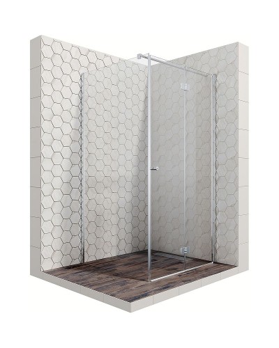 Душевой уголок Ambassador Diamond 100х100 12011106R профиль Хром стекло прозрачное