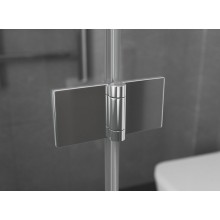 Душевой уголок Ambassador Diamond 120х80 12011107L профиль Хром стекло прозрачное