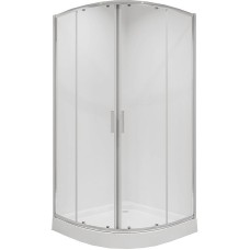 Душевой уголок Niagara Nova 100х100 NG-6607-08 профиль Хром стекло прозрачное