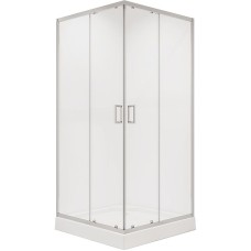Душевой уголок Niagara Nova 100х100 NG-6609-08 профиль Хром стекло прозрачное