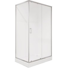 Душевой уголок Niagara Nova 120х80 NG-6612-08 профиль Хром стекло прозрачное