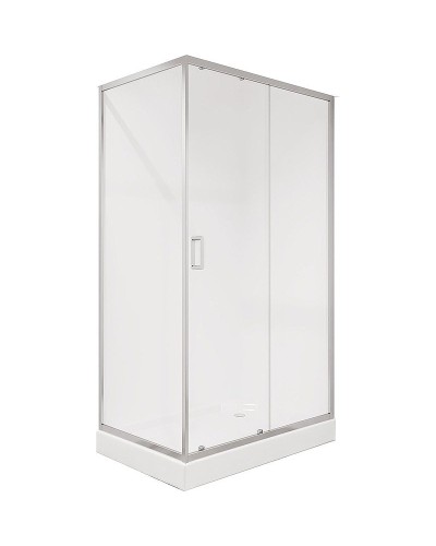 Душевой уголок Niagara Nova 120х80 NG-6612-08 профиль Хром стекло прозрачное