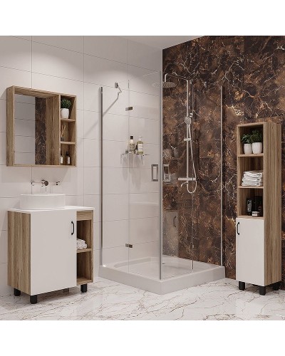 Душевой уголок Niagara Nova 90х90 NG-6613-08 профиль Хром стекло прозрачное