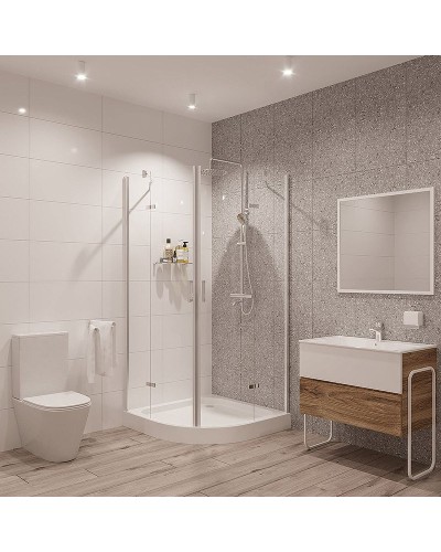 Душевой уголок Niagara Nova 90х90 NG-6615-08 профиль Хром стекло прозрачное