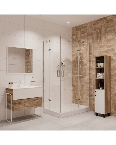 Душевой уголок Niagara Nova 120х90 NG-6618-08 профиль Хром стекло прозрачное