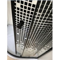 Душевой уголок Niagara Eco 90x90 NG-007-14 Black профиль Черный стекло с рисунком